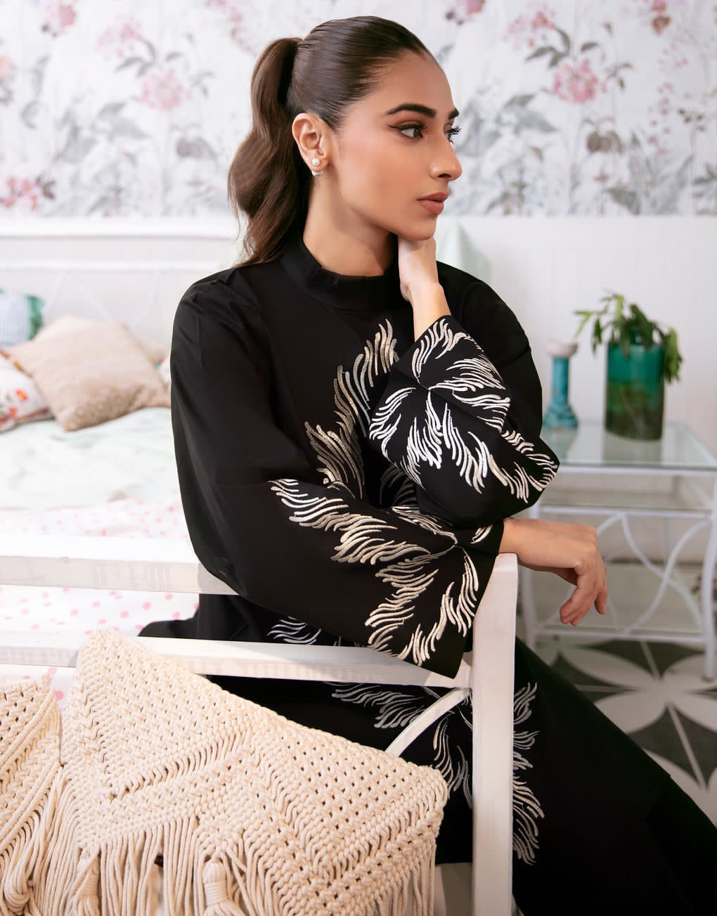 Jasmine Embroidery 2pc